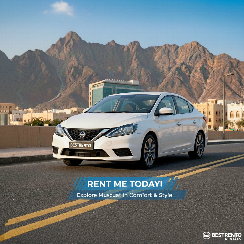 Nissan Sunny 2020 rental Muscat