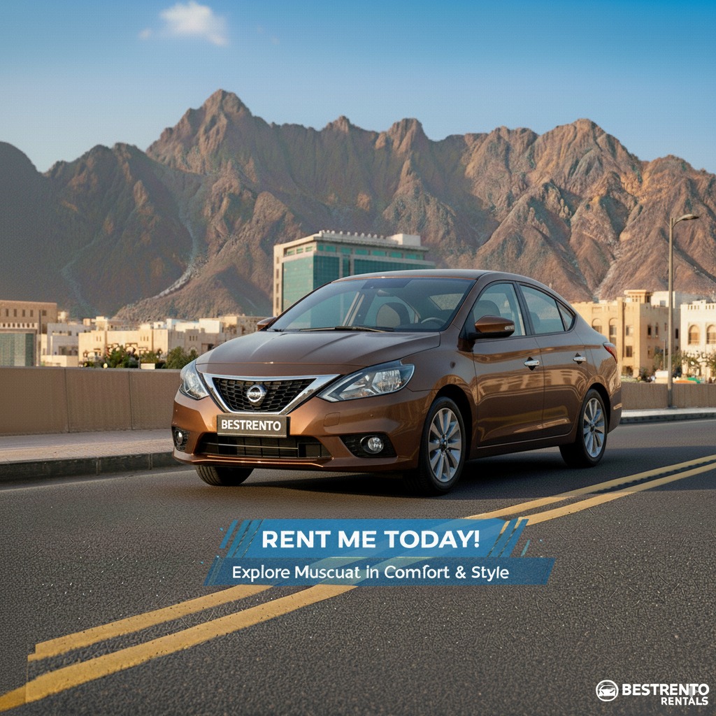 Nissan Sunny 2019 rental Muscat