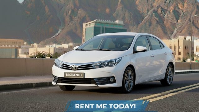 Toyota Corolla 2019 rental Oman