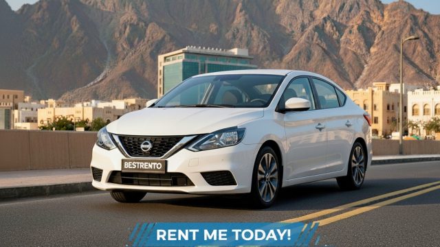 Nissan Sentra 2017 rental Muscat